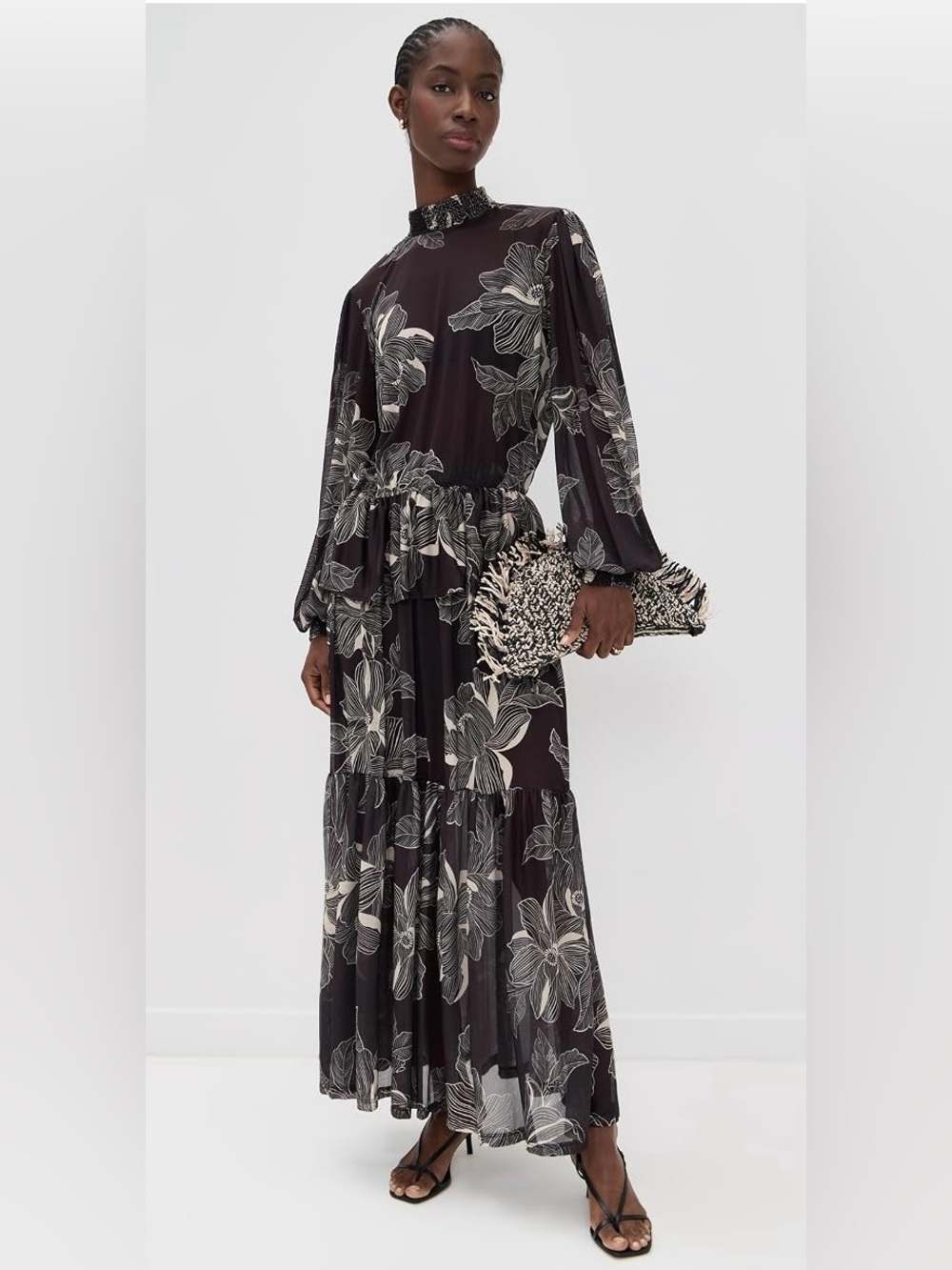 Dress To Tulle Floral Skirt & Tunic in Flora Print